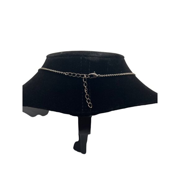 Vintage Multi-Strand Necklace & Bracelets Set - Green & Silver - Picture 5 of 8